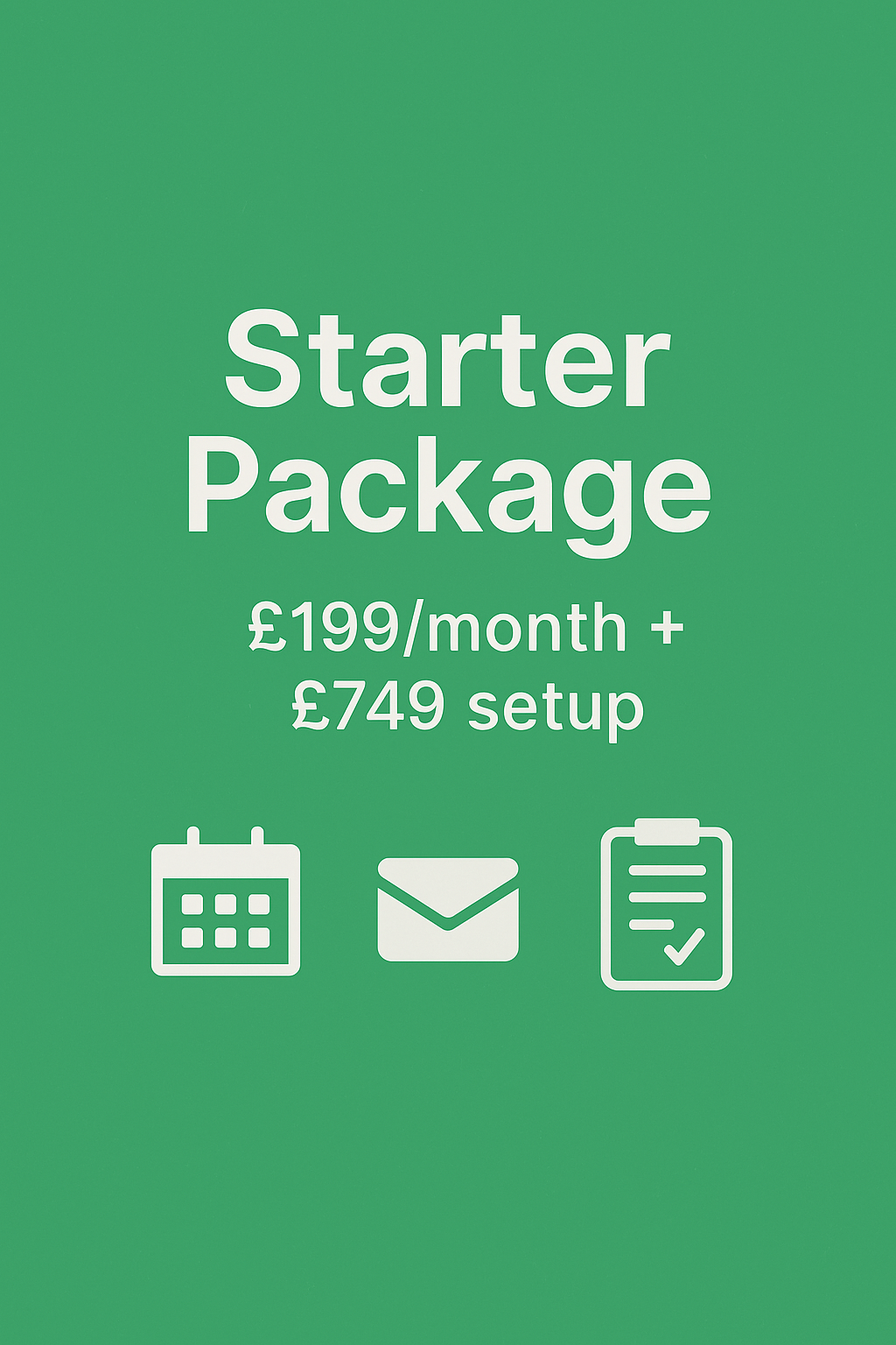 👉 Starter Package – For Solo Founders